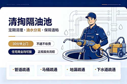 徐州清掏隔油池